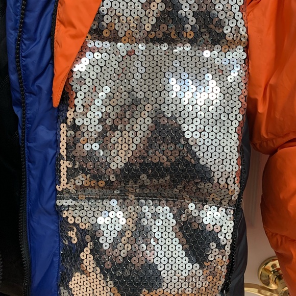 MOSCHINO x H&M 2018 Sequin-Accented Down Jacket - Picture 2 of 6